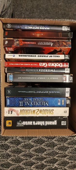 Gry używane ze zdjęcia PC
