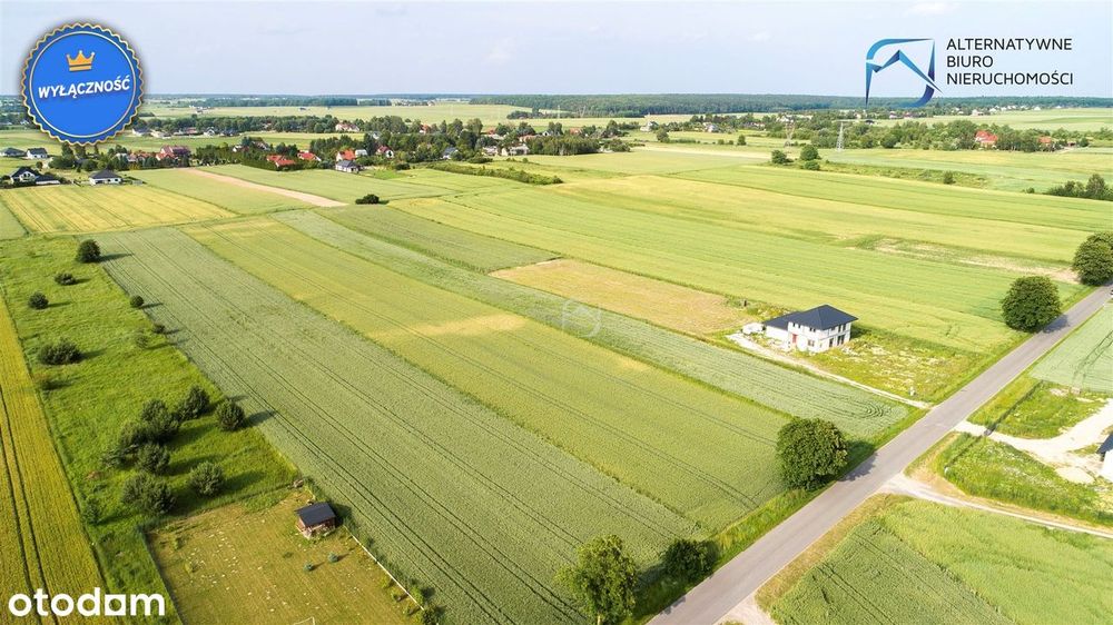 Atrakcyjna działka budowlano-rolna w Żabiej Woli