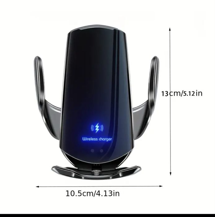 Тримач/держатель/штатив для телефону в авто з безпроводною зарядкою