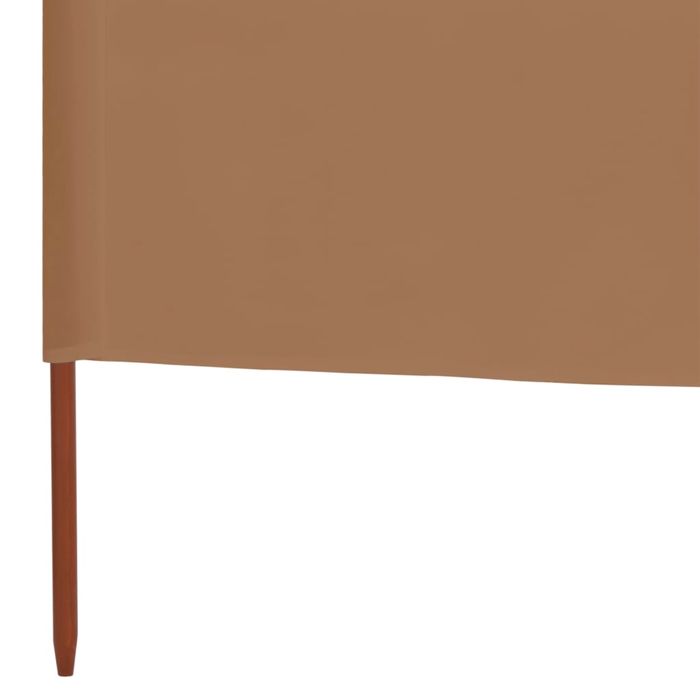 *NOVO* Para-vento com 9 painéis em tecido 1200x120cm cinza-acastanhado