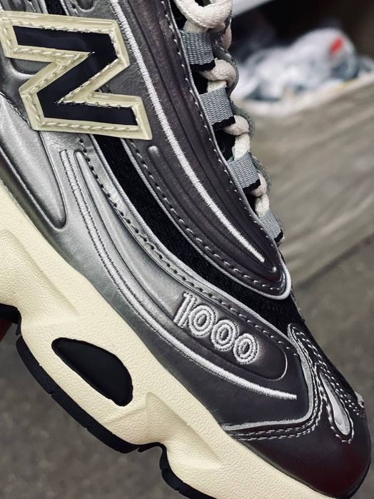 Кросівки Кроссовки New Balance 1000 Silver Metallic Срібний Серебрянный Кросовки демісезон