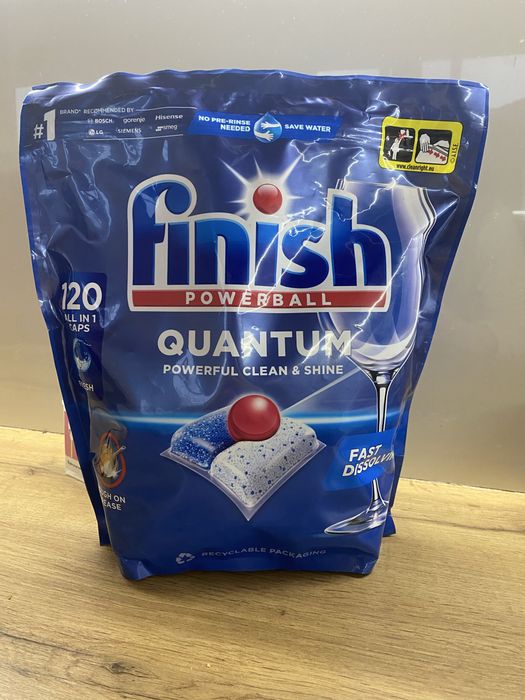 Таблетки капсули для посудомийної машини Finish Quantum All in 1