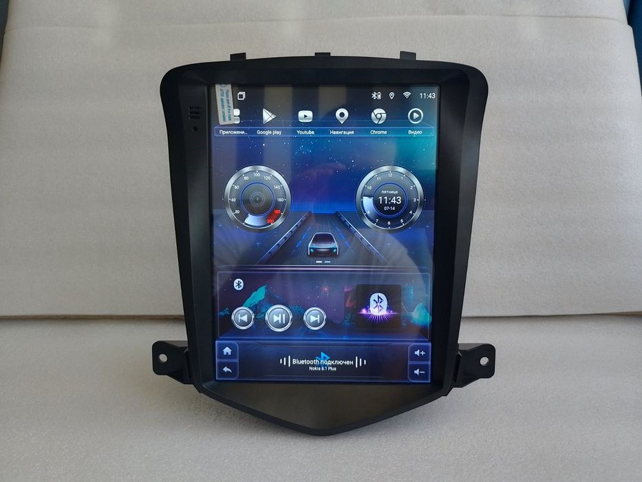 Магнітола Chevrolet Cruze з DSP, 4G та Carplay
