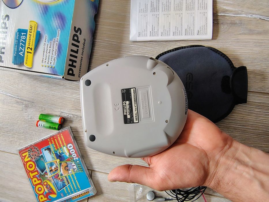 Discman Philip AZ7781 Przenośny Odtwarzacz CD