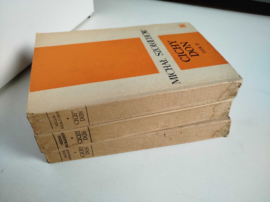 Cichy Don Michał Szołochow tom 1-3