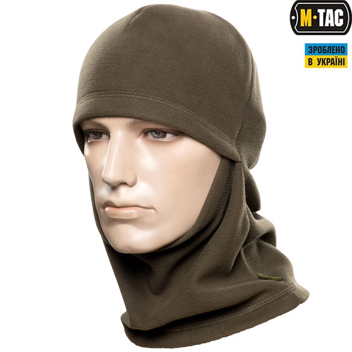 Тактична, тепла флісова балаклава M-Tac Dark Olive