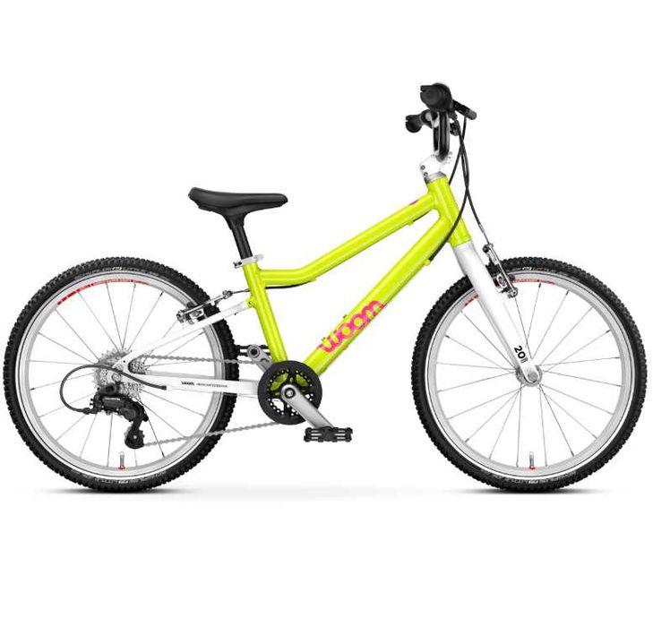 Rower Woom GO 4 20" NEON LIME