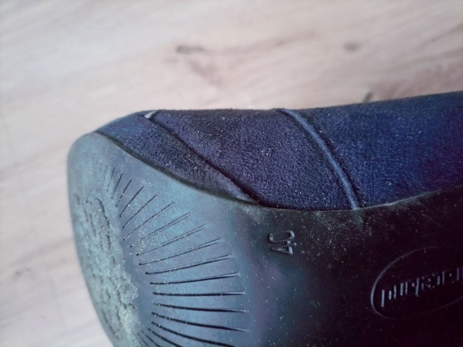 Botki granatowe graceland