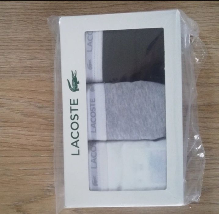 Lacoste majtki damskie 3 pack