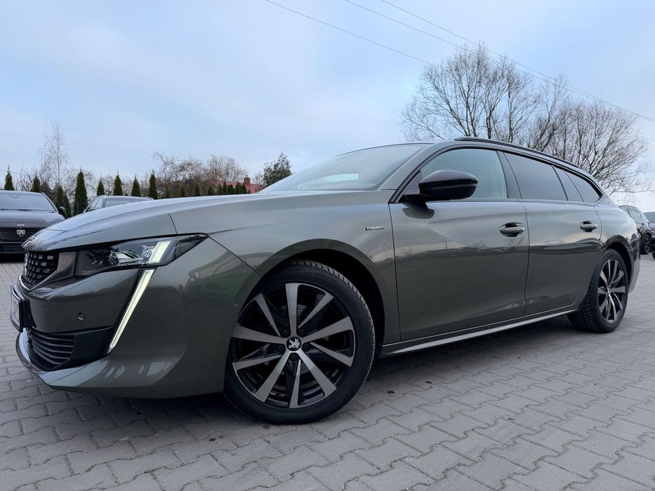 Peugeot 508 JAK NOWY GT LINE 180KM FOCAL FULL LED kamera skóry blis ambiente aso