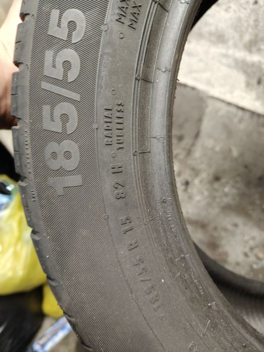 1X 185/55R15 82H Continental Ecocontact 5