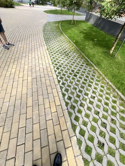 Укладка бруківки