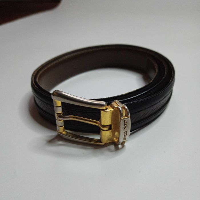 Шкіряний ремінь Emilio Pucci натуральна шкіра пояс