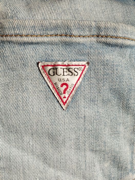 Guess 27 spodnie jeansowe rurki skinny XS/S 158