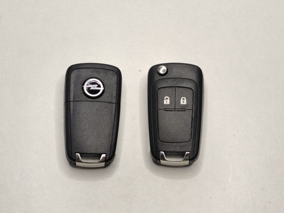 Carcaça Chave Comando Retrátil Opel Astra J Insignia Meriva Mokka Corsa E Adam Zafira C 2 Botões Lâmina Novo