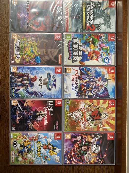 Nintendo Switch Games (Xenoblade, Shin Megami, Mario..)64586342815490121