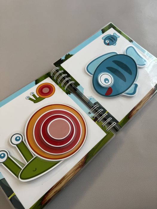 Книга на липучках. Мої перші аплікації