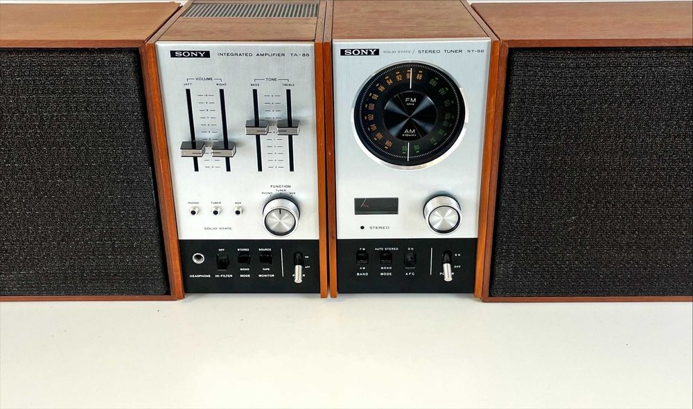SONY ST-88 Stereo, SONY TA-88 Amplifier