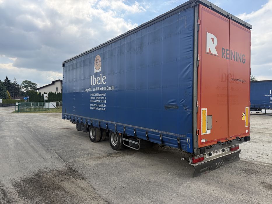 Przyczepa Tandem Firanka Ocynkowana schmitz