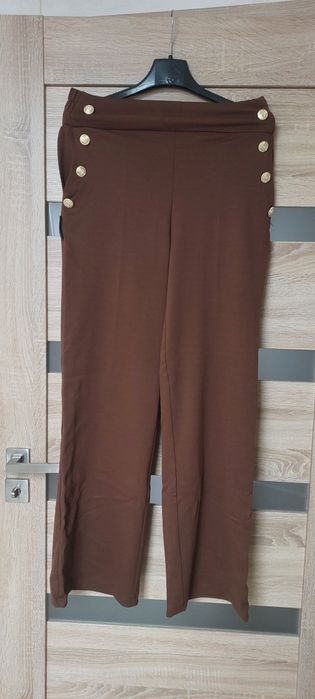 Spodnie minouu brązowe