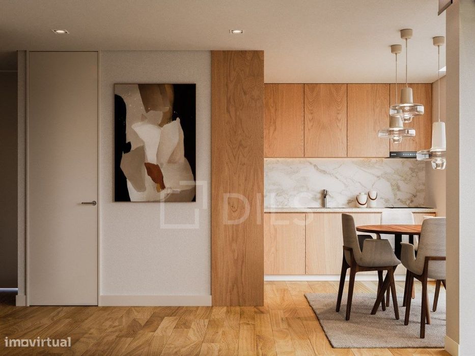 Apartamento T1+1 com varanda em novo empreendimento no Porto