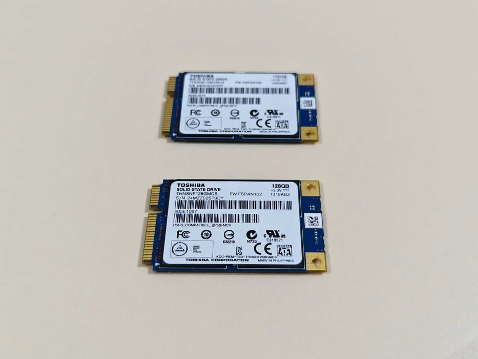 mSATA SSD диск на 128 GB Toshiba