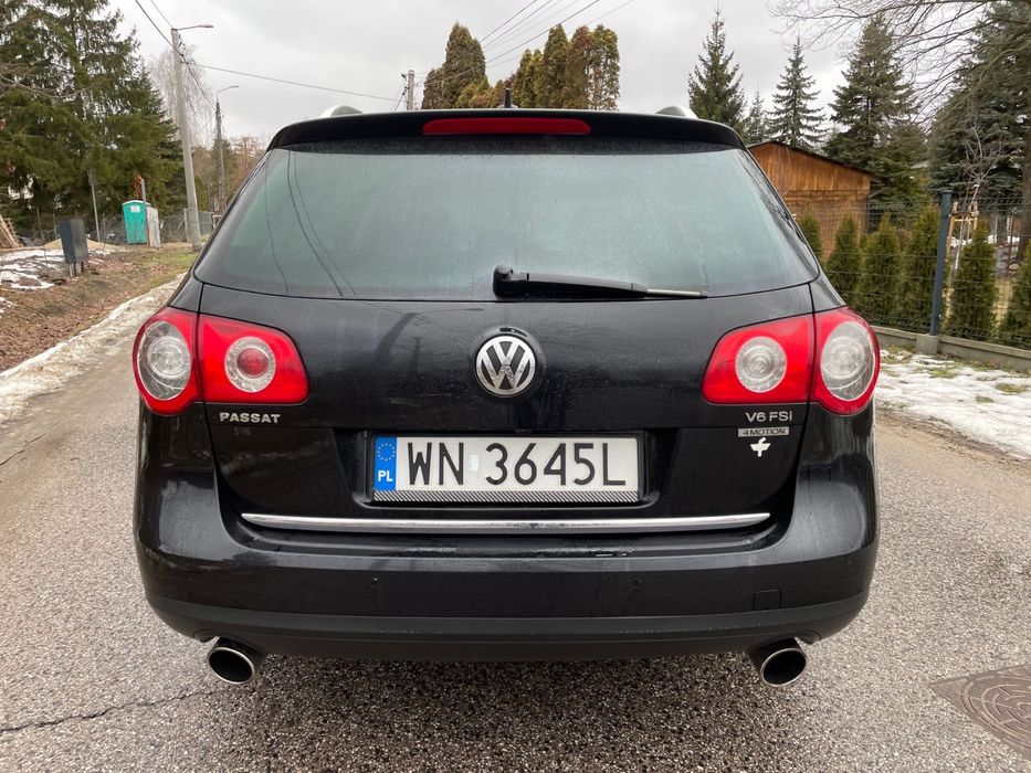 VOLKSWAGEN PASSAT 3.2 Benzyna 4-Motion AUTOMAT DSG 2008r Super Stan