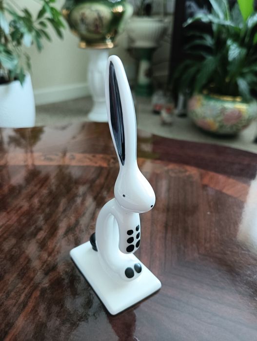 Zajączek figurka porcelanowa AS Ćmielów