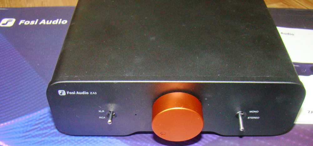 ПНЧ (УНЧ) Fosi Audio ZA3, D-клас 2 x 180 Вт