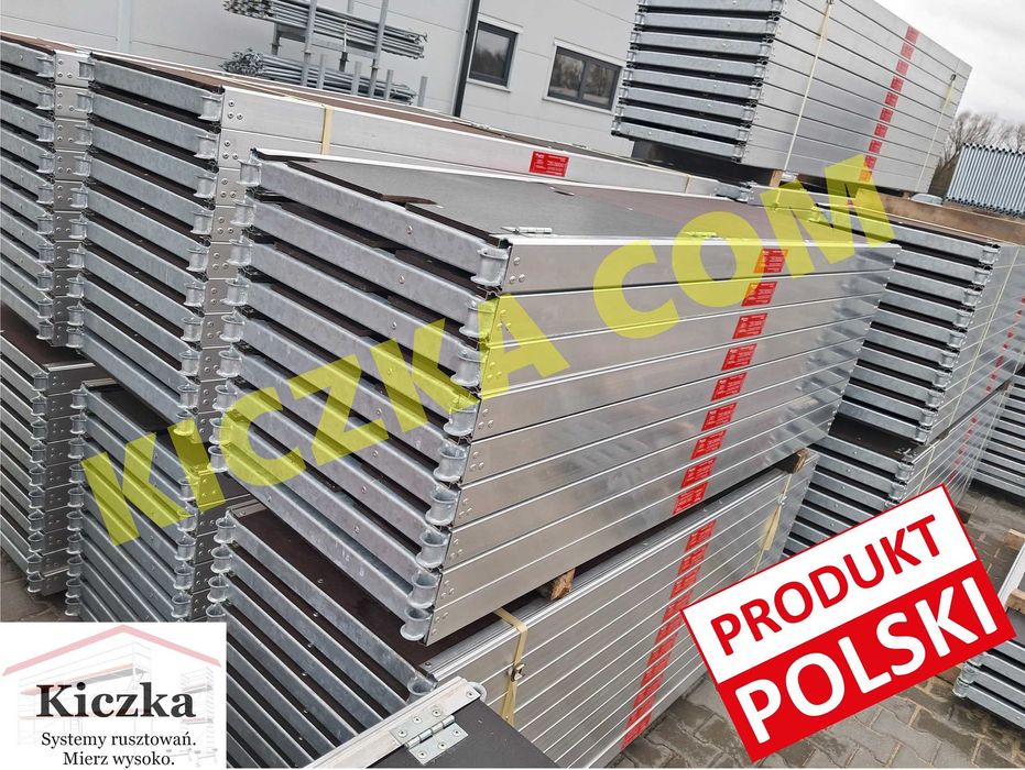 RUSZTOWANIE ALUMINIOWE Tanie Lekkie Rusztowania Elewacyjne - HURTOWNIA