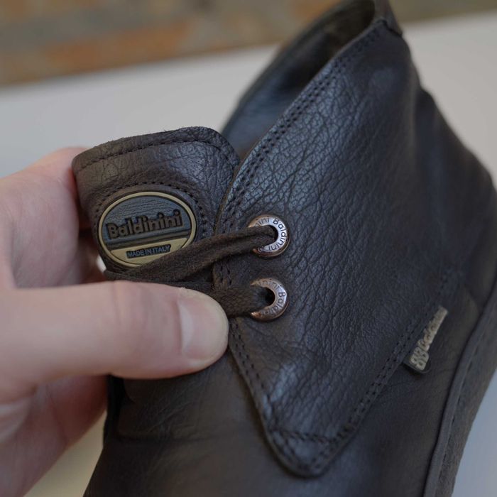 Черевики Baldinini Leather mid boots fur lined Made Italy оригінал 42р