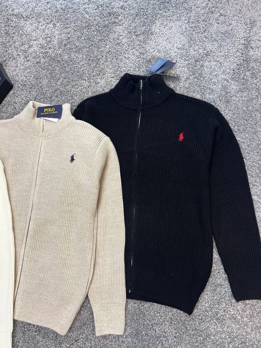 Кардиган мужской Polo Ralph Lauren черная Зипка Поло Ральф Лоурен худи