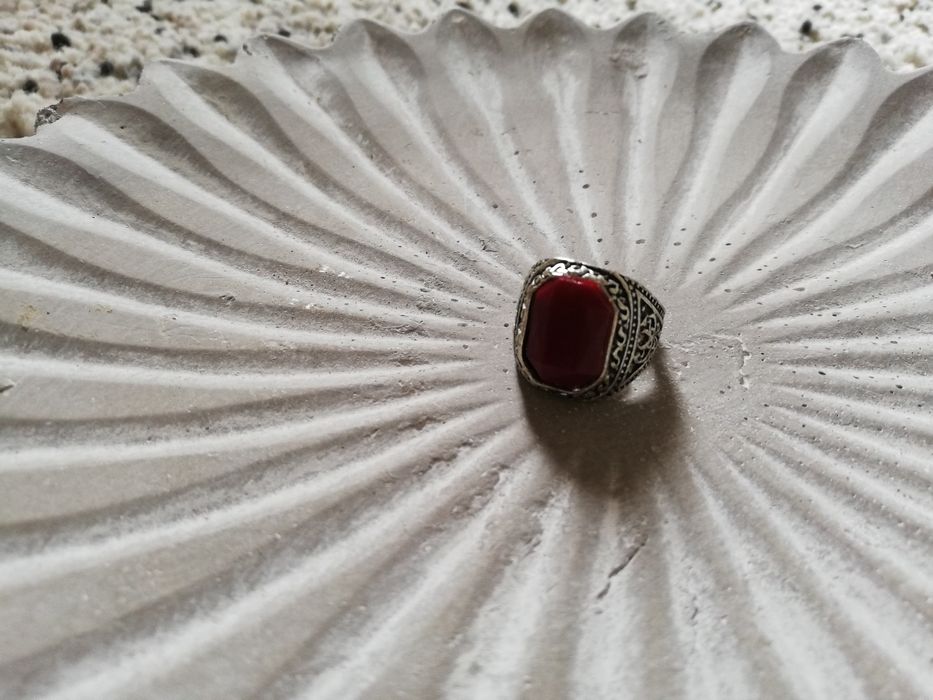 Anel Vermelho Homem