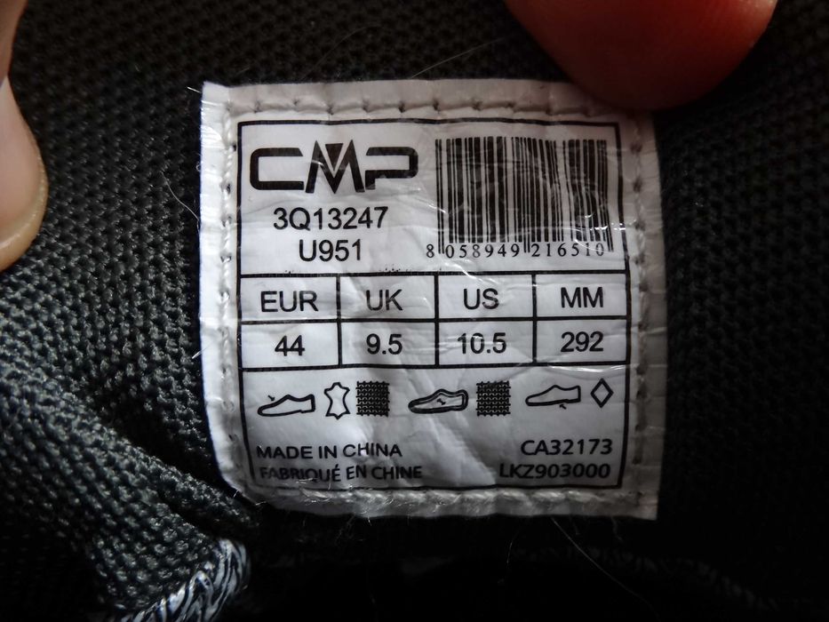 Buty CMP RIGEL LOW roz 44 WATERPROOF Trekking Turystyka