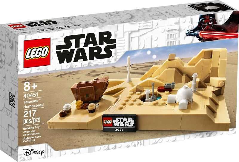 LEGO STAR WARS Tatooine Homestead set 40451 Novo, selado
