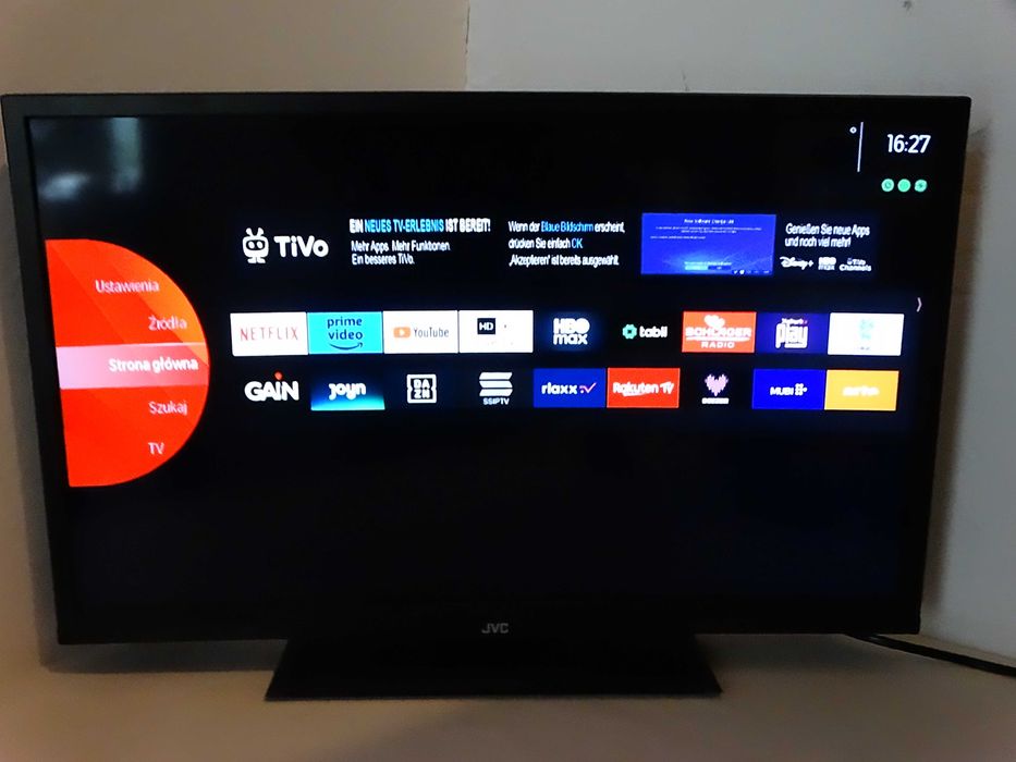 Telewizor Smart TV JVC LT-24VH5156 24" LED + Pilot | Wi-Fi / Netflix / YouTube