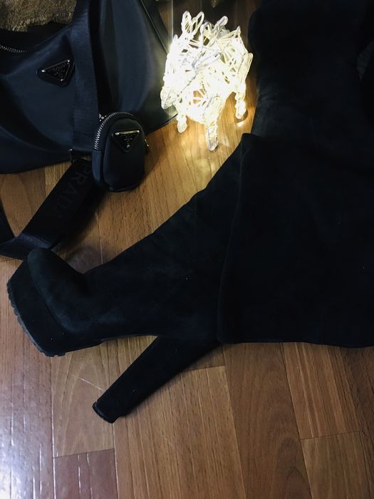 Ботфорды зимние