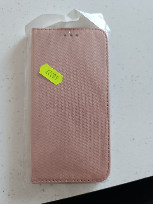 Zestaw 3 sztuki Xiaomi mi 8 lite pokrowiec zamykany blady róż. CAŁOŚĆ