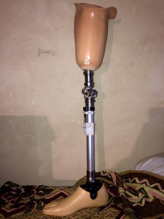 Протез ноги inox