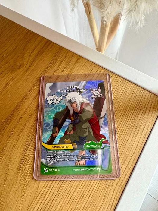 Naruto Mythos TCG Jiraiya Konoha Shido 2nd Edition #105/130