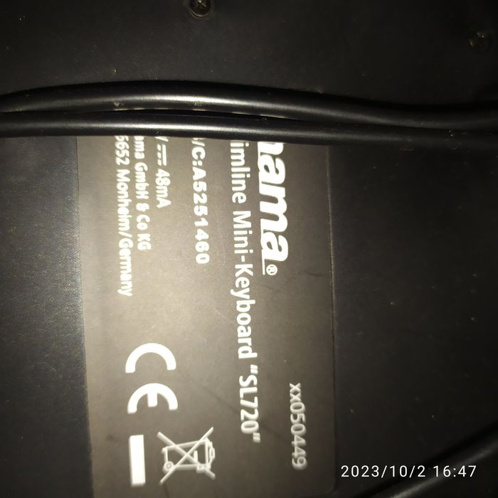 Клавиатура Hama Germany