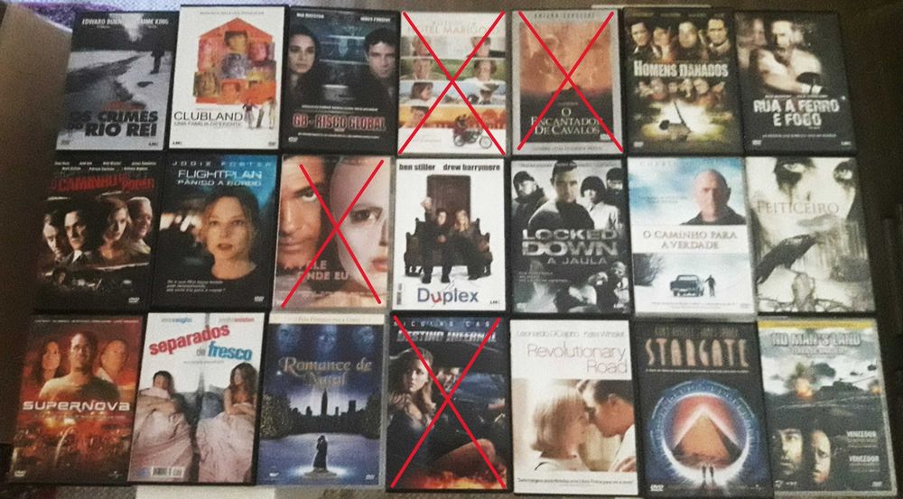 DVD's - Vários - como novos