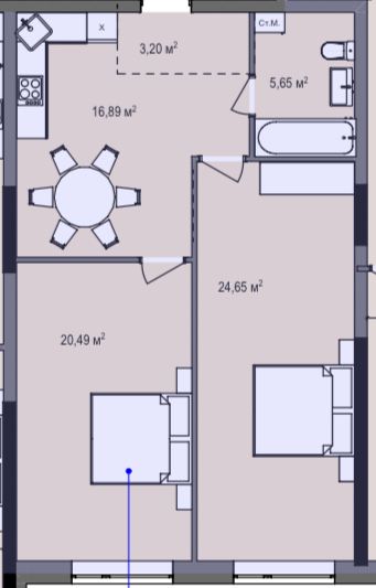 Квартира видова ЖК Поділ Плаза Резіденс