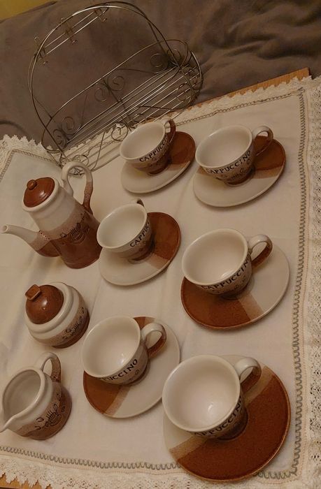 Zestaw kawowy cappuccino