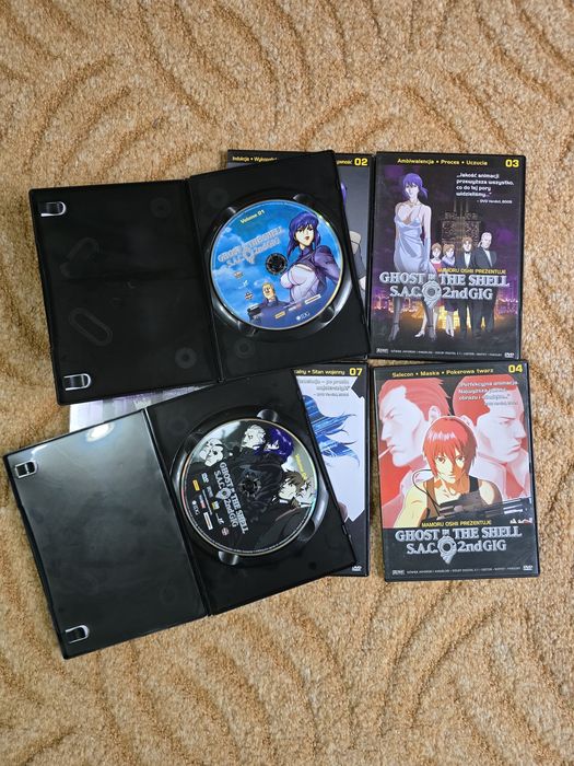 Ghost in the shell płyty DVD