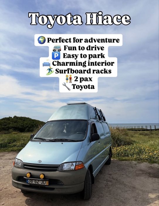 Campervan Toyota - Surftrip van