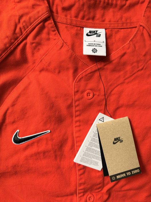 Nowa koszula męska dżersej baseballowy Nike SB Jersey