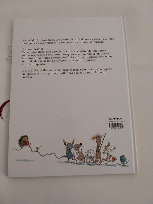 “Seis Ratos e um Ouriço Cacheiro” livro infantil de Becky Bloom e Pascal Biet
