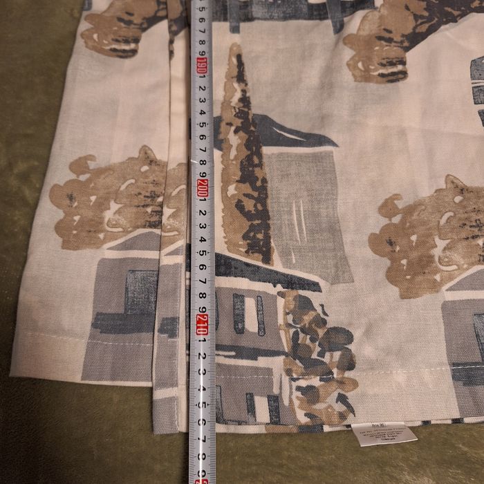 2 zasłony 216x140cm bawełna