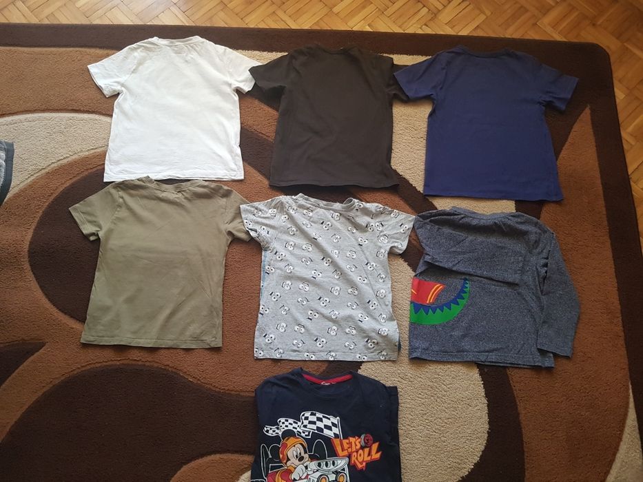 Zestaw chłopięcych t-shirtów rozm. 110/116